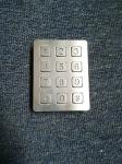 3X4 vandal resistance stainless steel back lighted numeriic keypad