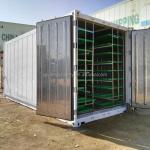 Fully-Enclosed Hydroponic Container Millet Grass Fodder Sprouting Machine
