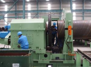 China Professional Spiral Welded Steel Pipe Beveling Machine Energy Efficiency wholesale