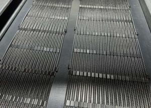 China Ferrule Diamond Fencing Wire Mesh Flexible SUS304 SUS316 For Stair Railing wholesale