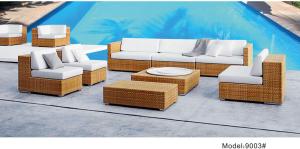 China outdoor sofa furniture rattan modular sofa --9003 wholesale