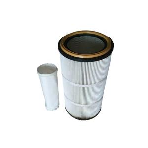 China 215mm Inner Diameter Polyester Fiber Industrial Air Dust Collector Filter Cartridge wholesale
