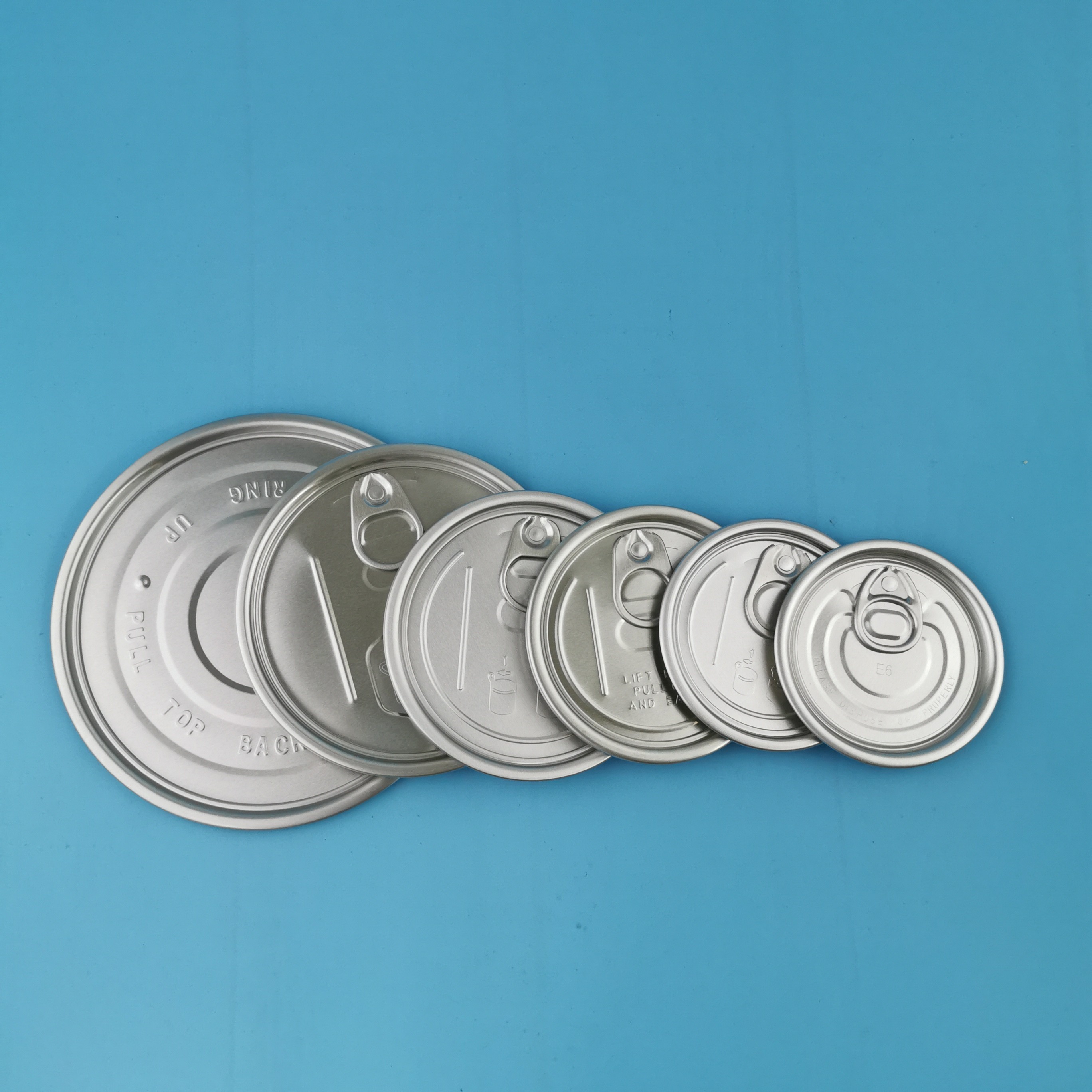 SGS Full Open 401 99mm Powder Easy Open Can Lids