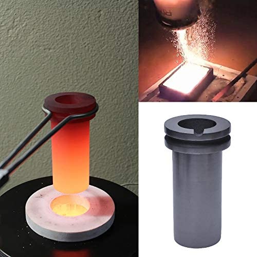 Graphite Crucible for Melting Steel Height 105mm Advantage4 Long Service Time