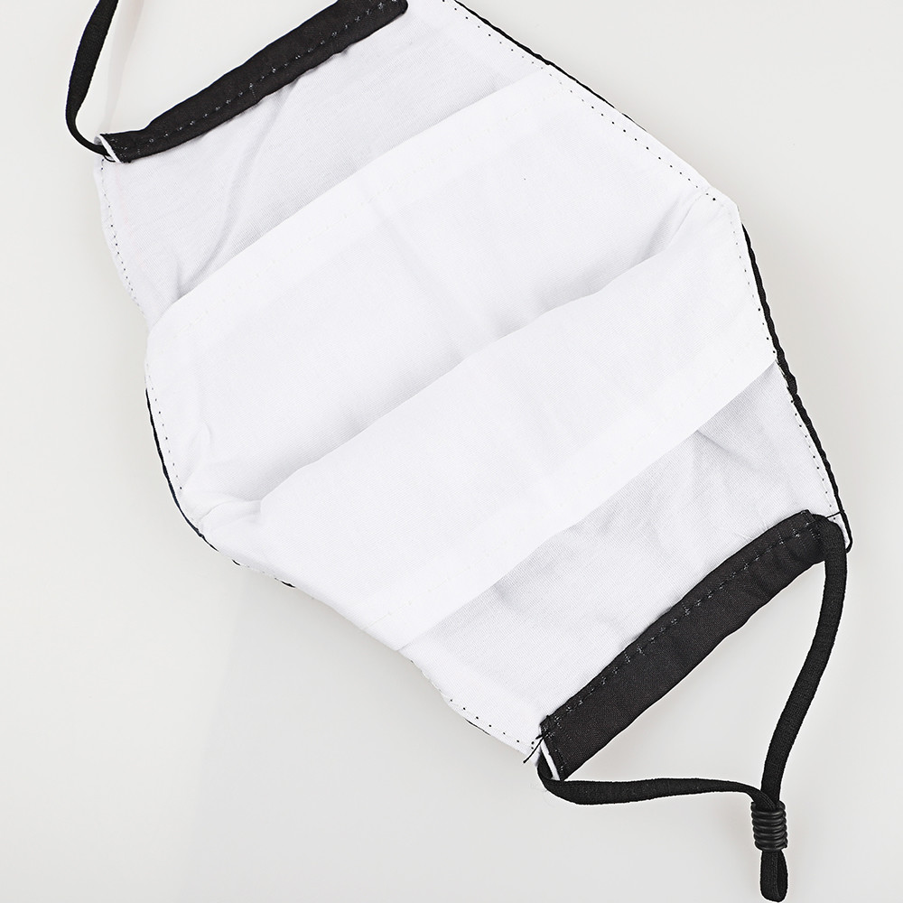 Washable Christmas Cotton Face Mask with Adjustable Loops and Nose