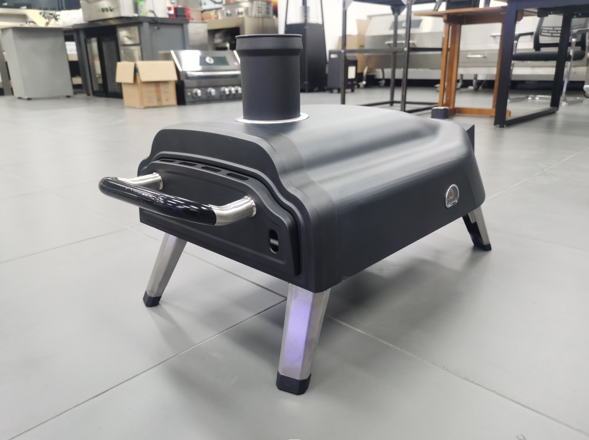 Ignition Piezo Ignition 14 16 Inch Gas Pellet Stove Pizza Maker with Rotating Stone