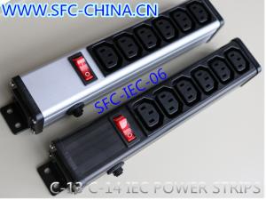 China SFC-IEC-06 C-13 IEC Power Strips wholesale
