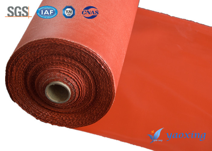 Custom Size Silicone Coated Fiberglass Fabric Cloth Heat Resistant