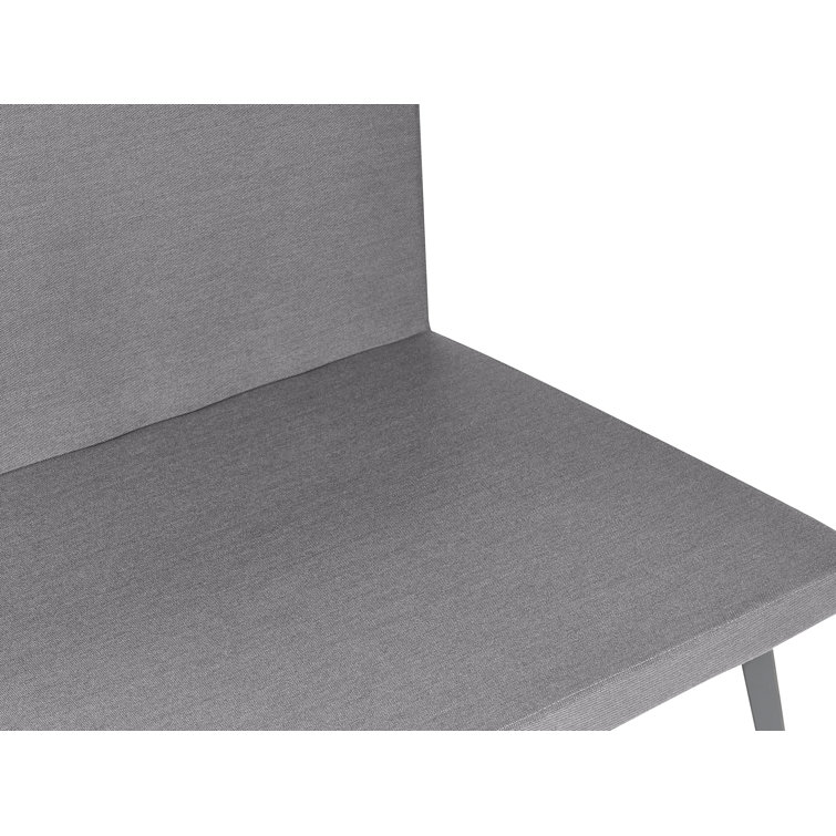 Modern Design Style Grey Cushion All Weather Fabric Sofa Set Furniture for Villa Garden
