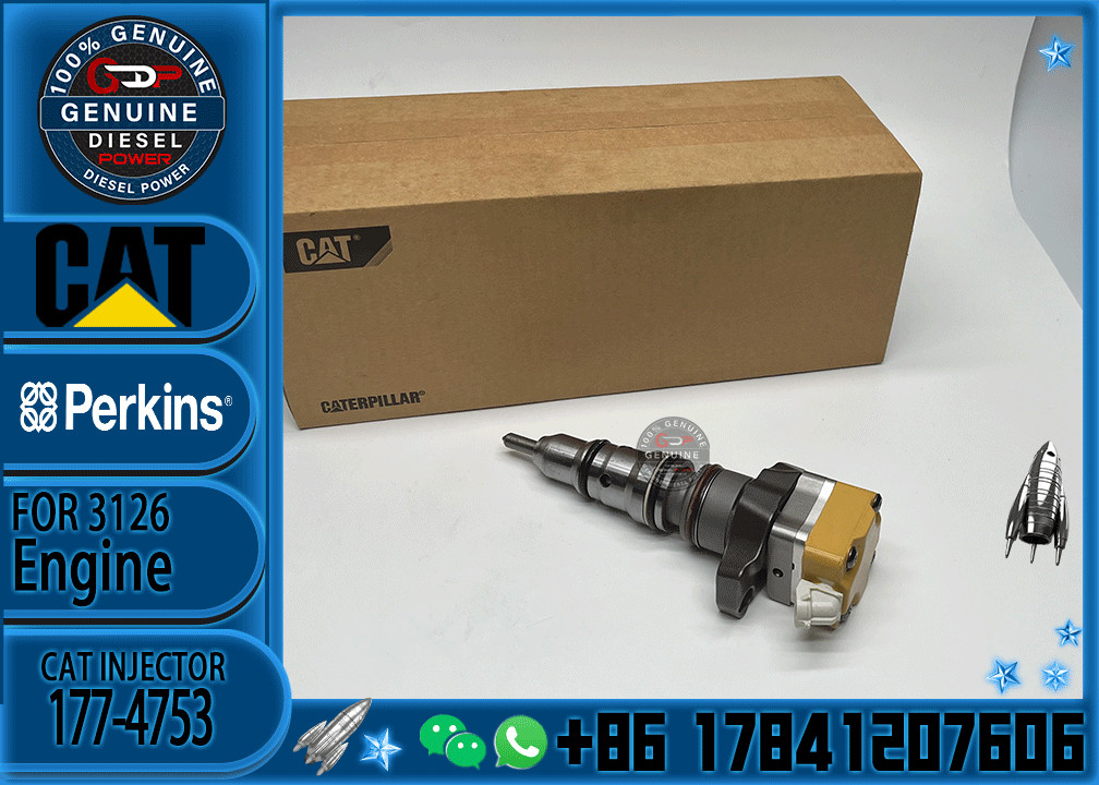 Cat engine parts 3126 cat injectors 177-4753 177-4754 1774754 for caterpillar cat 3126 injector
