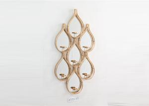 China Metal Teardrops Frame Sconce Candle Holder wholesale