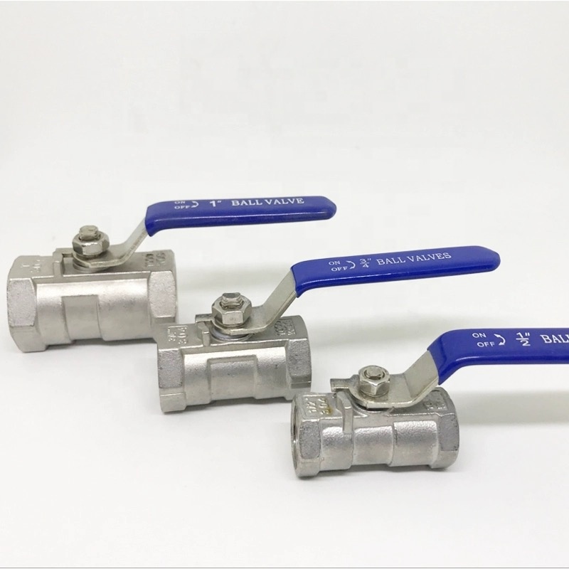 Industrial Stainless Steel 1PC Water Valve with Float Ball and DN8-DN100 Port Size