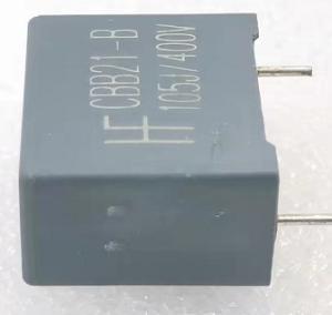 China Gray Waterproof Metalized Film Capacitor Anti Interference Length 1.8cm wholesale