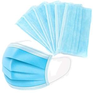 China 3 Ply Non Woven Breathable Medical Face Mask Blue For Protection wholesale