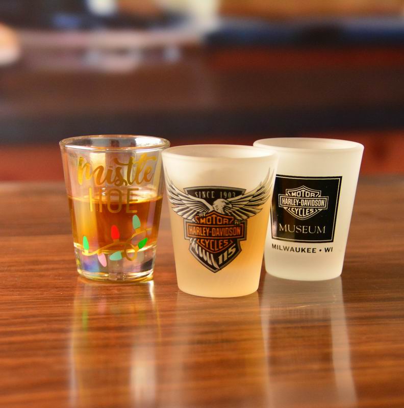 1.5oz Frosted High End Unique Shot Glasses For Liquor