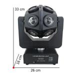 BR-MH330 DMX512 RGBW 4in1 12*10W Moving head light