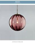 Modern Led Pendant Lamp Nordic Hanging Lights Glass Ball Lighting Fixtures(WH-GP