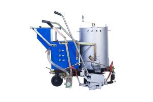 China 125L Tank Auto Dispenser Thermoplastic Line Marking Machine wholesale