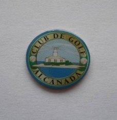 China Iron soft enamel custom metal Golf Ball Markers wholesale