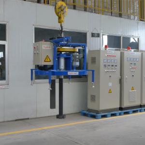 China 200KG Flux Injection Machine Aluminum Liquid Rotating / Degassing Machine wholesale