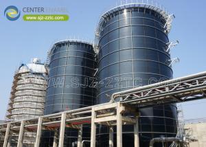 China Center Enamel Provides Anaerobic Digester Tanks For Chad Wastewater Treatment Project wholesale