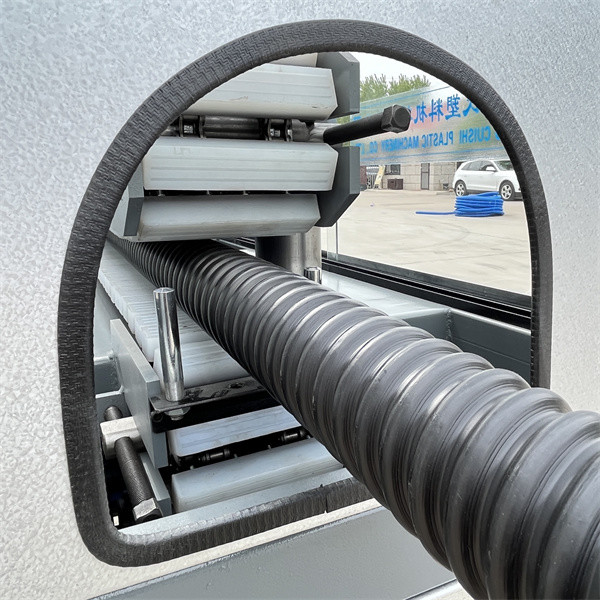 HDPE Spiral Duct Tube Extrusion Line PE PVC Corrugated Pipe Machine Manufacturers