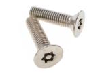 A2-70 Torx Pin Flat Head Stainless Steel Security Screws T20 Metal Fastener