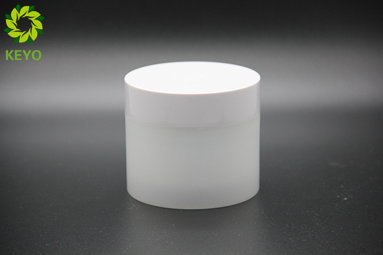 Frosted 2 Layers PP Plastic Body Butter Containers 150g Custom Design Acceptable