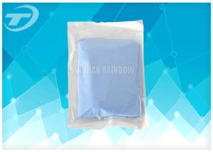 China Lightweight Surgical Disposable Isolation Gowns 3ply Fabric Blood Resistance wholesale