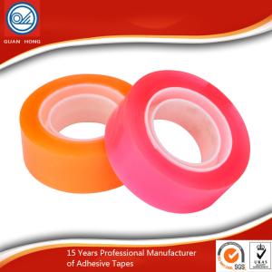 China 50m Strong Adhesive BOPP Stationery Tape Yellowish Environment Protection wholesale