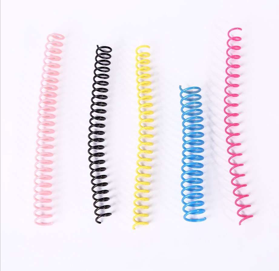 Stationery Use Notebook Plastic Coil Spiral Nylon Spiral Coil Rolls Single Loop Wires