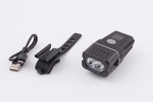 China Aluminum Mountain Bike Headlight 25% Brightness 1500mAh wholesale