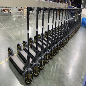 China 21km/H Aluminum Electric Scooter , 10 Inch Adult 2 Wheel Scooter wholesale