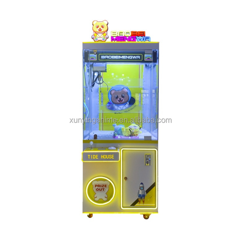Personalized Amusement Park Toy Vending Arcade Claw Crane Machine for L79*W87*H185 CM