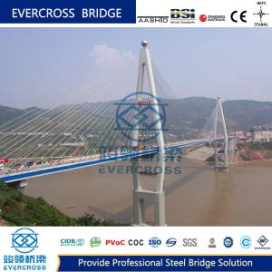 China Painted Cable Stayed Bridge Long Life Cable Straight Bridge OEM wholesale