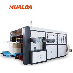 China 380 V Automatic Paper Roller Die Cutting Machine 90 To 140 Times / Min wholesale