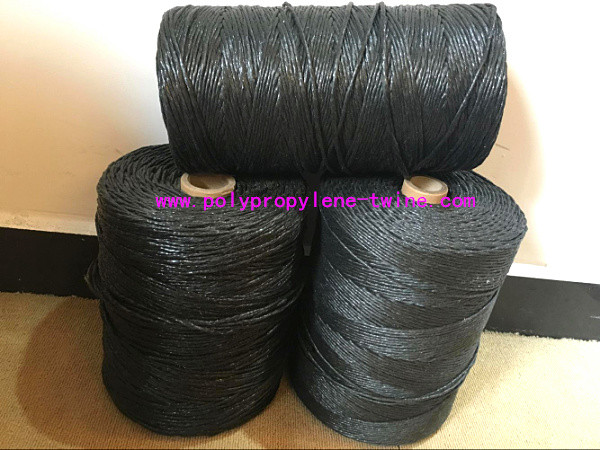Z Twist Polypropylene Yarn Black Yellow For Submarine Power Cable