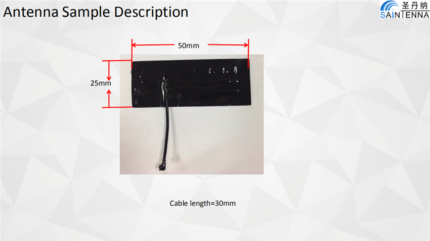 Flexible 4G LTE Indoor Antenna Full Band FPC Material Customized Color