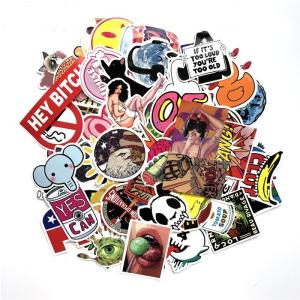 China Waterproof Removable Laptop Vinyl Stickers , Custom Car Window Stickers wholesale
