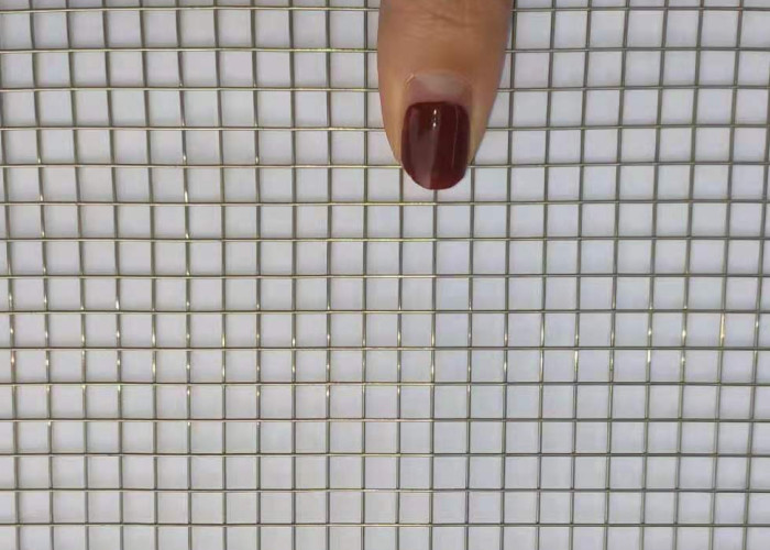 2.5cmx2.5mm Stainless Steel Welded Wire Mesh Panels 550 Mesh