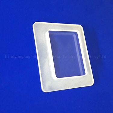 Customized Corrosion Resistant Fused Quartz Step Plate For Experimental