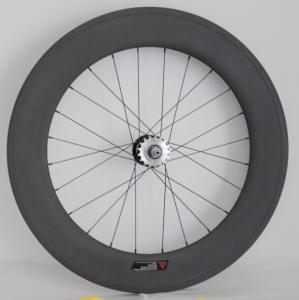 China 2014 NewYOUNGFAN BIKE700c 88MM Carbon clincher wheels width 23mm fixed gear for track bike wholesale