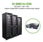 144V/45S High Voltage BMS 160 Amp 4U Battery Management System for Energy