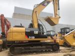 Used 6 Cylinder CAT Excavator 15T Operating Weight 2015-2021 Year 315D Excavator