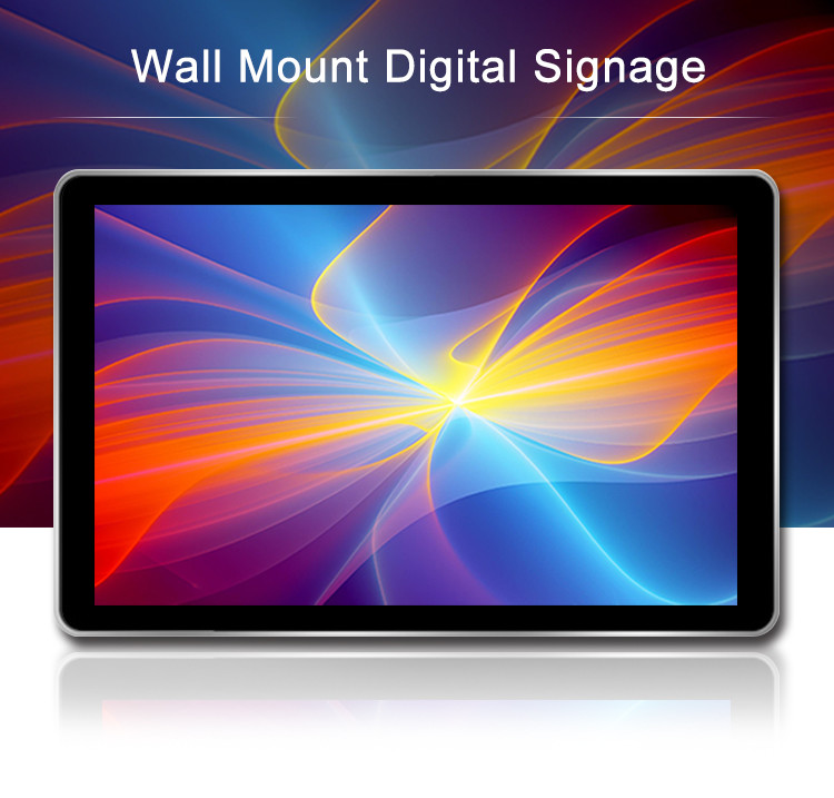 Indoor Wall Mounted Advertising Display 32 Inch 3g 4g Wifi MP4 Player Advertising