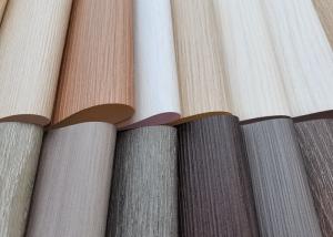 China Realistic Wood Effect PVC Decorative Film For Furniture And Cabinet Decoration wholesale