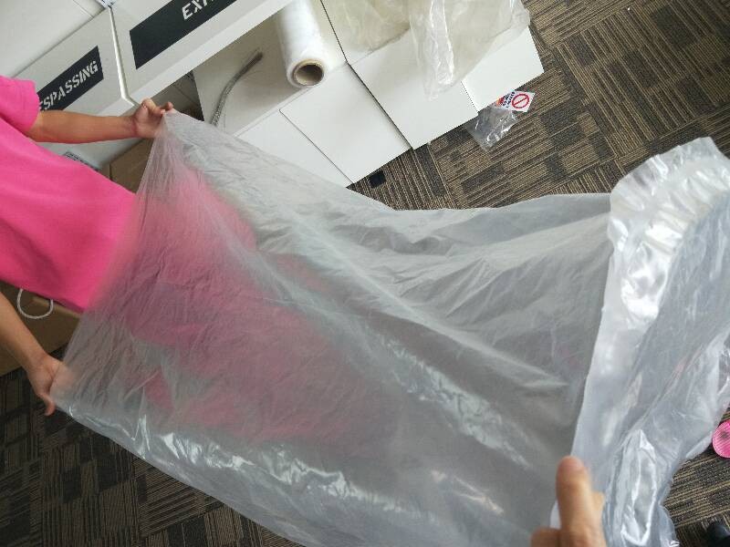 Food Grade Heavy Duty Drum Liner Bags Natural Color For Industrial Beverage
