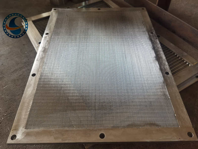 Stainless Steel 304 Vee-wire Wedge Wire Screen Penels