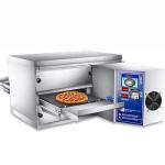 Commercial 0.5Kw Electric Pizza Conveyor Oven Countertop Stainless Steel 18inch