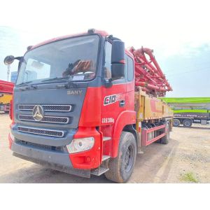 Sany 37Meters 37M Concrete Pump Truck Sany Chassis Used Pump Trucks 2021